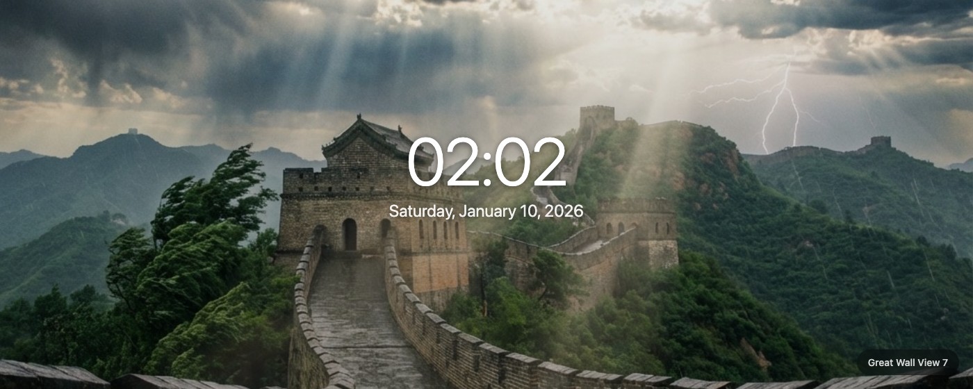 Great Wall New Tab - Mountain View